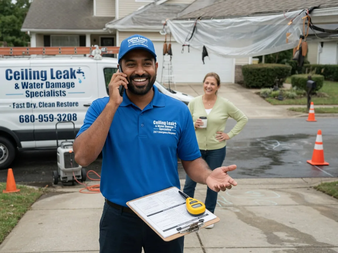 Ceiling Leak Cleanup Blair, WV FAQs